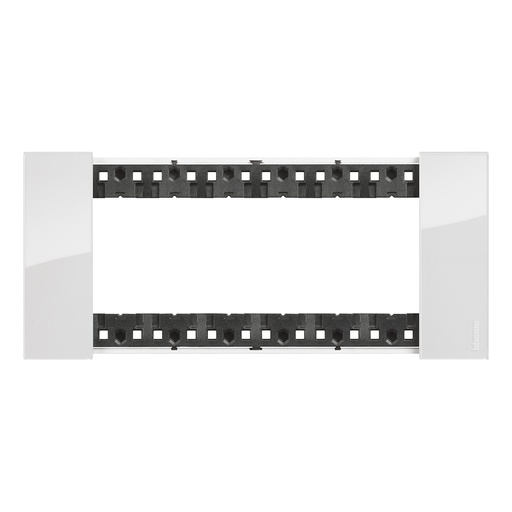 [PTG013.01886] BTicino KA4806DW, L.Now, Ramă 6 Module, Ice