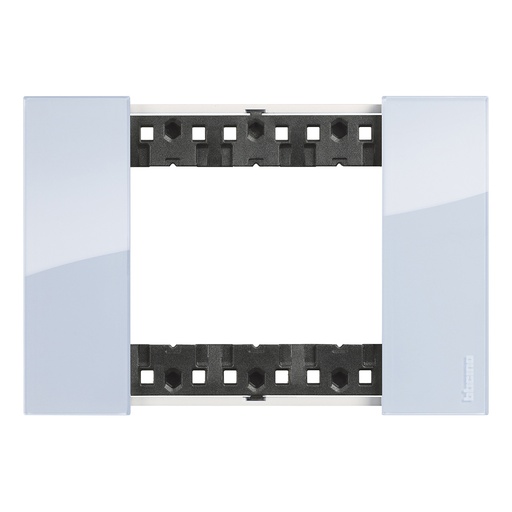 [PTG013.01907] BTicino KA4803DA, L.Now, Ramă 3 Module, Sky