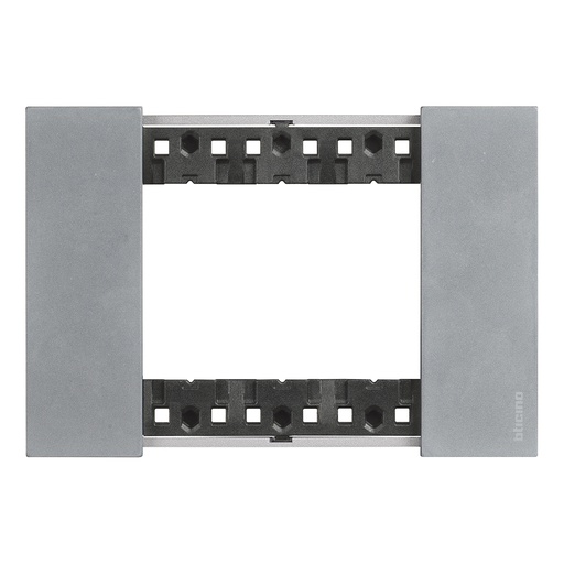 [PTG013.01911] BTICINO KA4803NW, L.Now, 3 Modules, Moon Frame