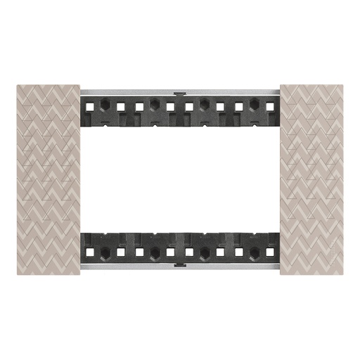 [PTG013.01926] BTICINO KA4804MM, L.Now, Frame 4 Modules, Optic