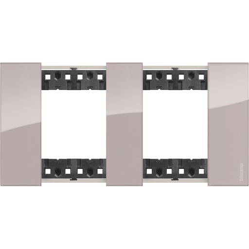[PTG013.01935] BTicino KA4802M2DM, L.Now, Rama 2x2 module, Aura