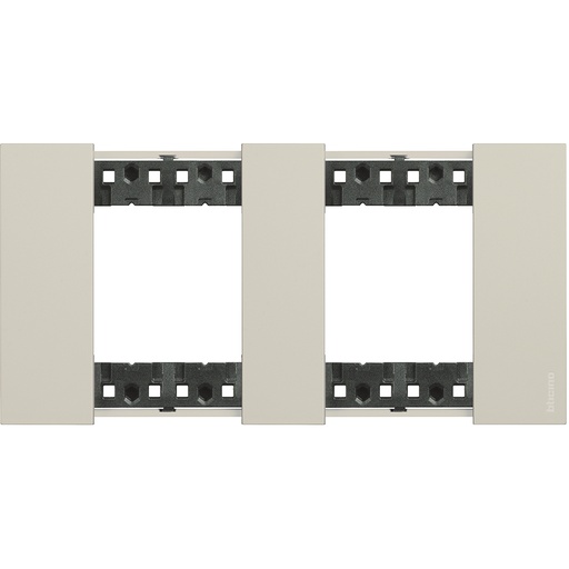 [PTG013.01938] BTicino KA4802M2KM, L.Now, Rama 2x2 module, Sand
