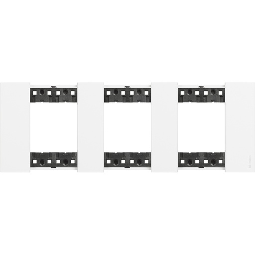 [PTG013.01955] BTicino KA4802M3KW, L.Now, Ramă 3x2 Module, Alb