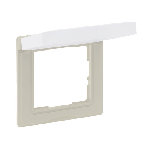 [PTG013.01985] LEGRAND 721244, 1 Module Frame, IP44, Ivory