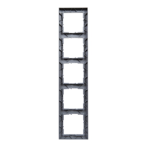 [PTG013.01998] LEGRAND 721515, 5 Modules Frame, Aluminum