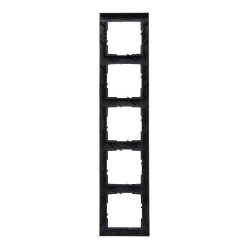 [PTG013.02003] LEGRAND 721525, 5 Modules Frame, Black