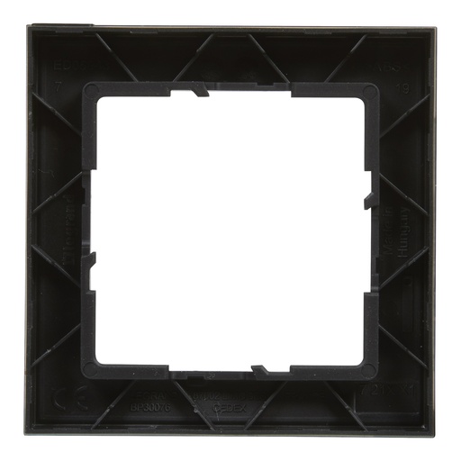 [PTG013.02024] LEGRAND 721571, 1 Module Frame, Black Checkered