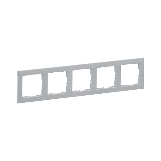 [PTG013.02043] LEGRAND 721605, 5 Gang Frame, Titanium
