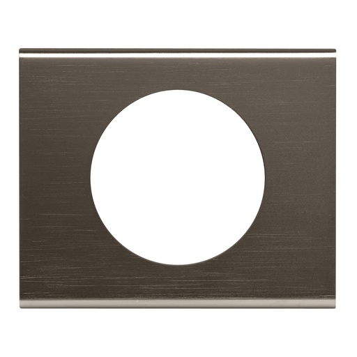 [PTG013.02062] LEGRAND 069031, Céliane Plate, Materials, 1 Post, Black Nickel