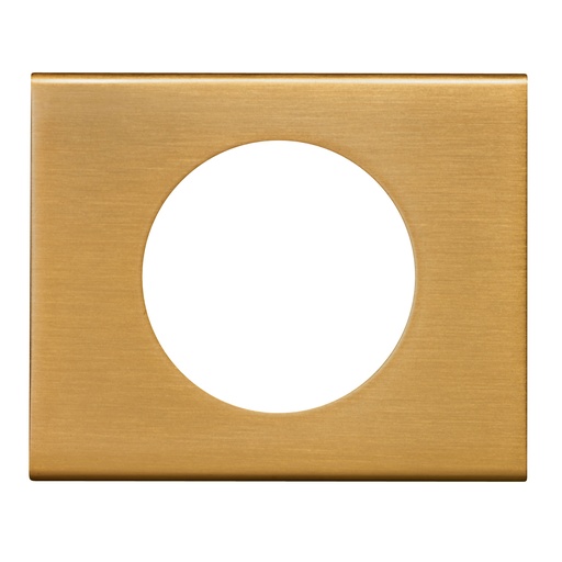 [PTG013.02063] LEGRAND 069131, Céliane Plate, Materials, 1 Post, Golden Bronze