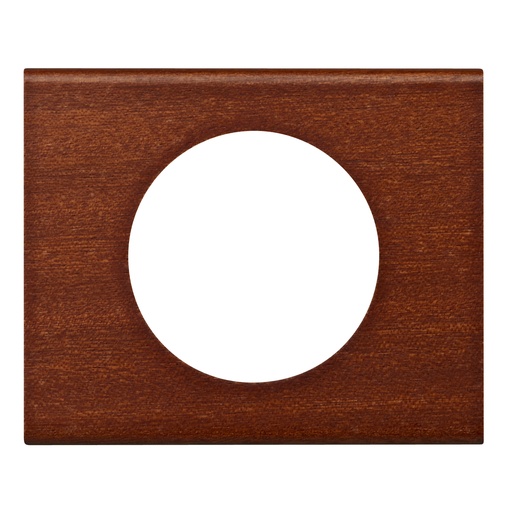 [PTG013.02082] LEGRAND 069221, Céliane Plate, Materials, 1 Module, Mahogany