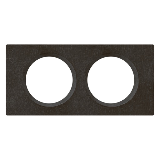 [PTG013.02131] Legrand 069372, Placă Céliane, Materiale, 2 Module, Ardezie