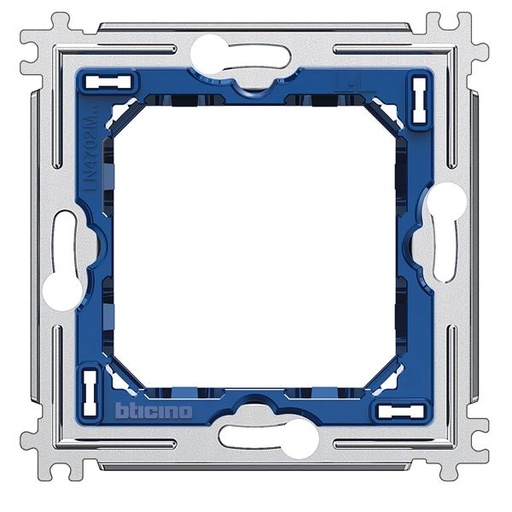 [PTG045.00033] BTICINO LN4702M, Support With Screws for Living Light Plates, 2 Modules
