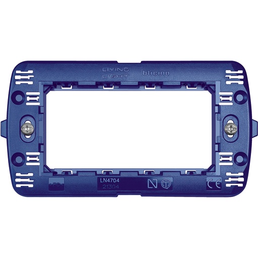 [PTG045.00037] BTICINO LN4704, Support With Screws for Living Light Plates, 4 Modules