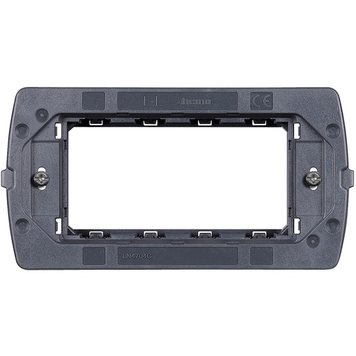 [PTG045.00038] Bticino ln4704c, Suport living light air, 4 module