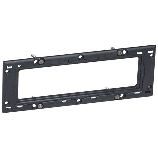 [PTG045.00043] LEGRAND 080216, Mosaic Support, for Italian Standard Boxes, With Screws, 6 Modules