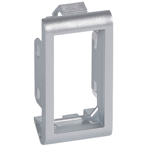 [PTG045.00062] Legrand 080294, Suport mozaic pentru pereți subțiri, 1 modul/îngust, Aluminiu