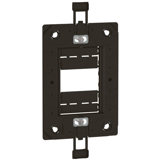 [PTG045.00071] Legrand 576040, Suport pentru 3 module cu șuruburi, 2„x4” standard sua/italia