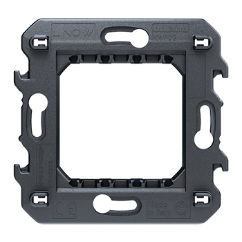 [PTG045.00072] Bticino k4702, L.now, Suport pentru 2 module cu șuruburi