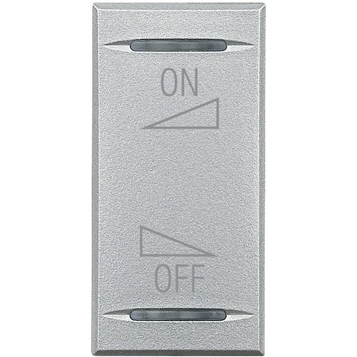 [PTG032.00134] BTICINO HC4911AI, Axolute Myhome Bus Ornamental Cover, Sound Diffusion With On/Off Variation, Aluminum