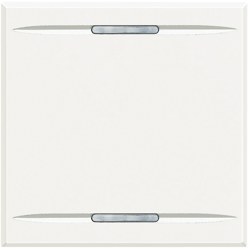[PTG032.00158] BTICINO HD4911M2, Axolute Myhome Bus Key Cover, Toggle Neutral, 2 Modules, White