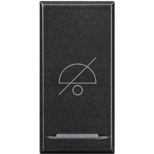 [PTG032.00195] BTicino HS4915DD, Axolute, Capac buton „Nu deranjați”, 1 modul, Antracit  