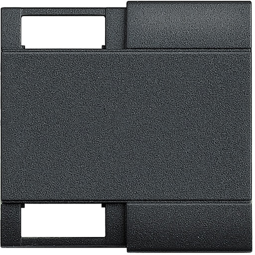 [PTG032.00210] BTicino L4911M2TN, Livinglight, Capac personalizabil 2 funcții, 2 module, Antracit  