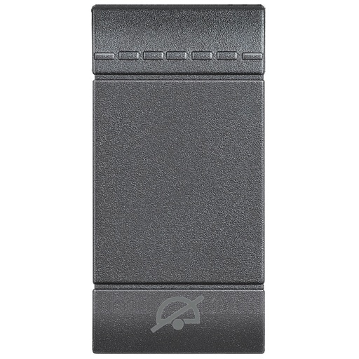 [PTG032.00213] BTICINO L4915DD, Living Light "Do Not Disturb" Key Cover, 1 Module, Anthracite