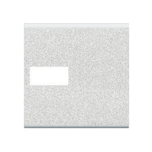 [PTG032.00241] BTicino N4916M2T, Livinglight, Capac personalizabil pentru comenzi axiale, 2 module, Alb  