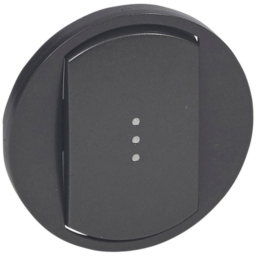 [PTG032.00280] Legrand 067903, Cheie Céliane, Comutator VV / Buton / Comutator cu telecomandă și indicator, Cheie largă, Grafit  