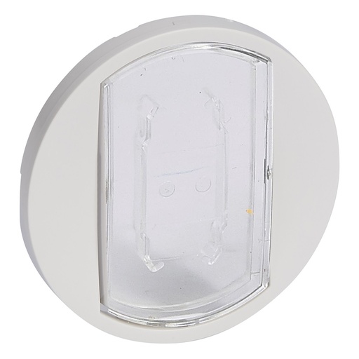 [PTG032.00295] LEGRAND 068014, Céliane Plate, Switch/Button with Label Holder, Large Key, White