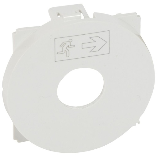 [PTG032.00319] LEGRAND 068199, Céliane Plate, Baes Key Switch, White