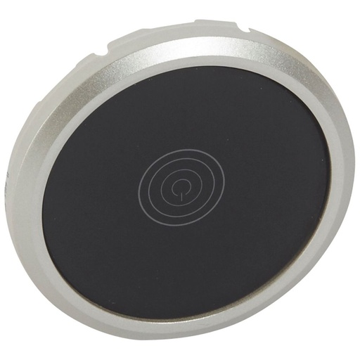 [PTG032.00347] LEGRAND 068346, Céliane Plate, Tactile Control, Black Piano Glass