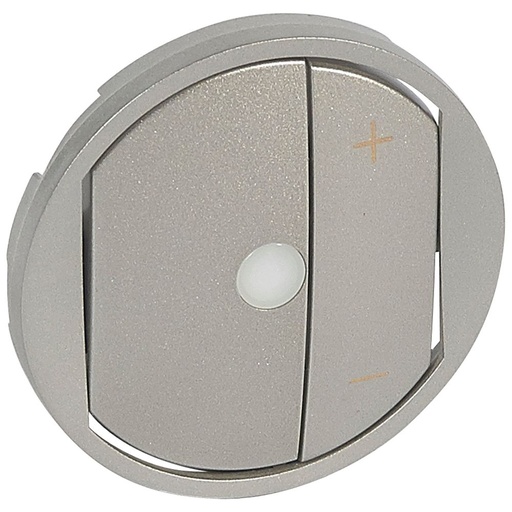 [PTG032.00354] LEGRAND 068375, Céliane Plate, Dimmer Control, Titanium