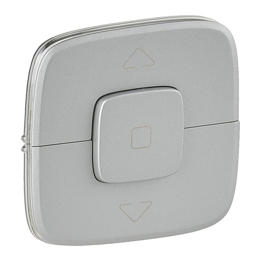 [PTG032.00443] Legrand 755147, Placă Valena Allure, Control jaluzele, Aluminiu  