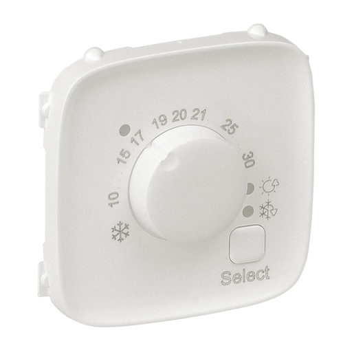 [PTG032.00468] LEGRAND 755319, Valena Allure Plate, Electronic Room Thermostat, Pearl