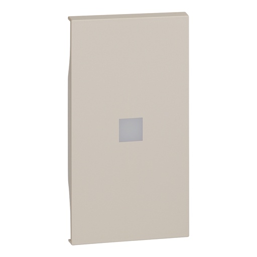 [PTG032.00507] BTICINO KM01M2X, L.Now, False Button Person. 2 Modules Sand