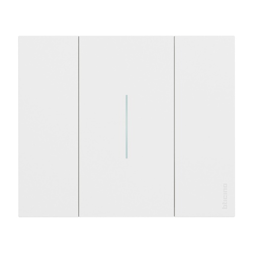 [PTG032.00527] BTicino KW01M2, L.Now, Buton 2 module, Alb  