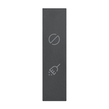 [PTG032.00547] BTICINO KG11H, L.Now, Hotel Switch Key 1 Module Black