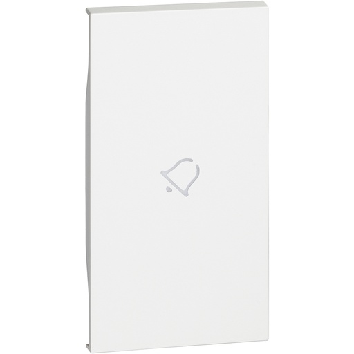 [PTG032.00601] BTICINO KW01MH2D, Living Now White Screen-Printed Doorbell Cover
