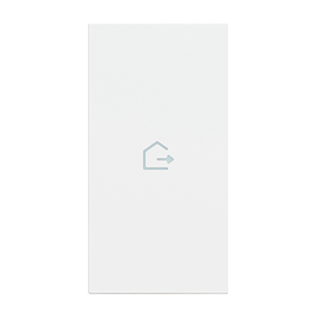[PTG032.00610] BTICINO KW01MH2GEN, Leave Home Living Now White Screen-Printed Cover