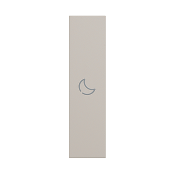 [PTG032.00620] BTICINO KM01MHBED, Go To Bed Living Now Sand Screen-Printed Cover