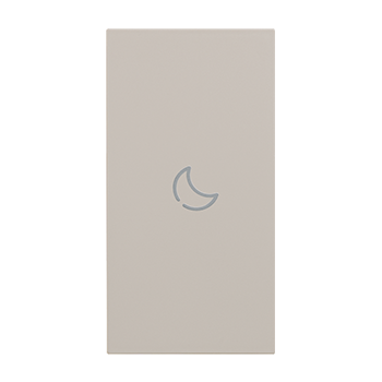 [PTG032.00623] BTICINO KM01MH2BED, Go To Bed Living Now Sand Screen-Printed Cover
