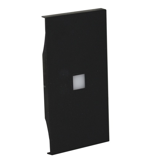 [PTG032.00627] BTicino KG01MH2X, Capac personalizabil cu Simboluri, Living Now, Negru  