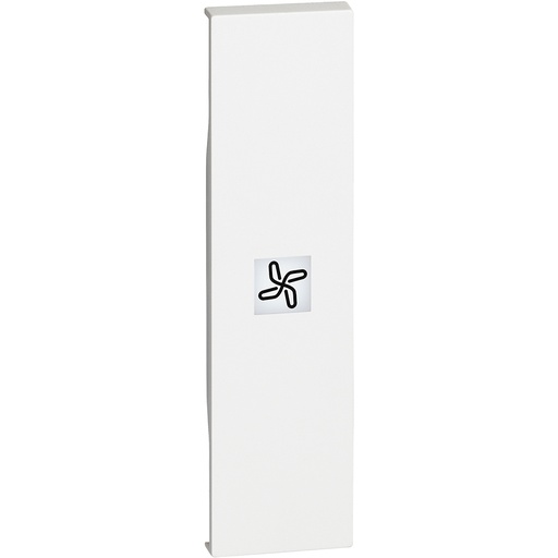 [PTG032.00648] BTICINO KW01RN, L.Now, Fan Key 1 Module White