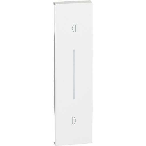 [PTG032.00649] BTicino KW05V, L.Now, Buton întrerupător vertical, 1 modul, Alb  