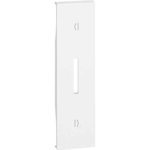 [PTG032.00650] BTicino KW06V, L.Now, Buton întrerupător vertical, 1 modul, Alb  