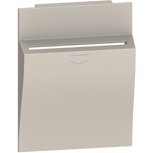 [PTG032.00659] BTICINO KM22M2, L.Now, Card Switch Plate 2 Modules Sand