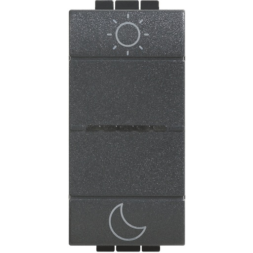 [PTG264.02306] BTICINO LN4574CWI, Comutator de scenarii cu 2 butoane pentru activarea scenariilor Trezire/Somn