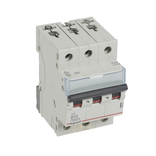 [PTG163.01332] LEGRAND 403400, MCB TX³ 6000, 3P, 400 V, 10 A, Curbă B